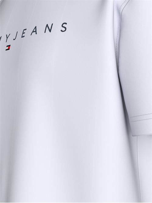 t-shirt Tommy Jeans | DM0DM17993YBR BIANCO